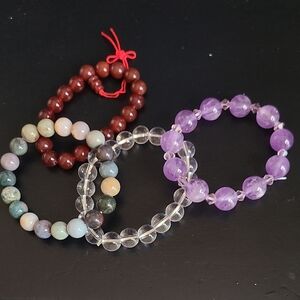 Multi-Color Beaded Bracelet Set